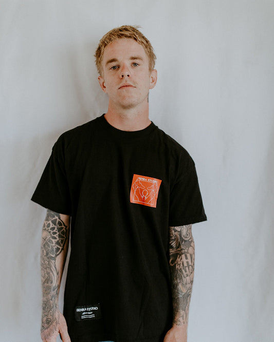 RED SENSATION HEAVYWEIGHT T-SHIRT