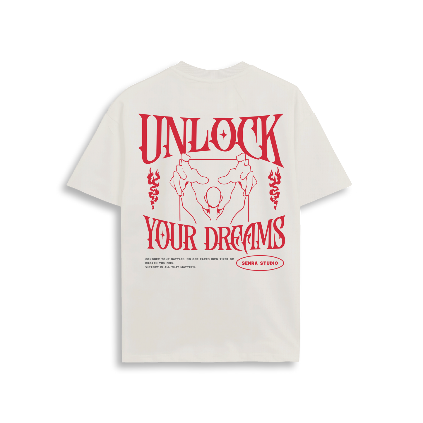 UNLOCK YOUR DREAMS HEAVYWEIGHT T-SHIRT