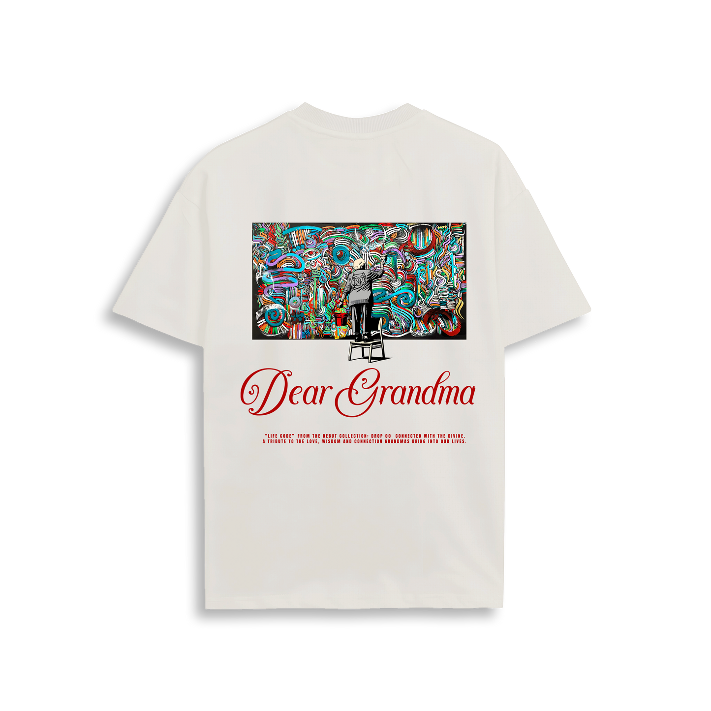 DEAR GRANDMA HEAVYWEIGHT T-SHIRT