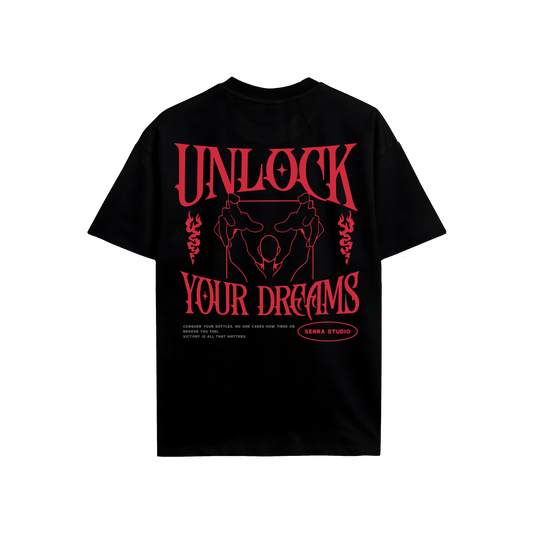 UNLOCK YOUR DREAMS HEAVYWEIGHT T-SHIRT
