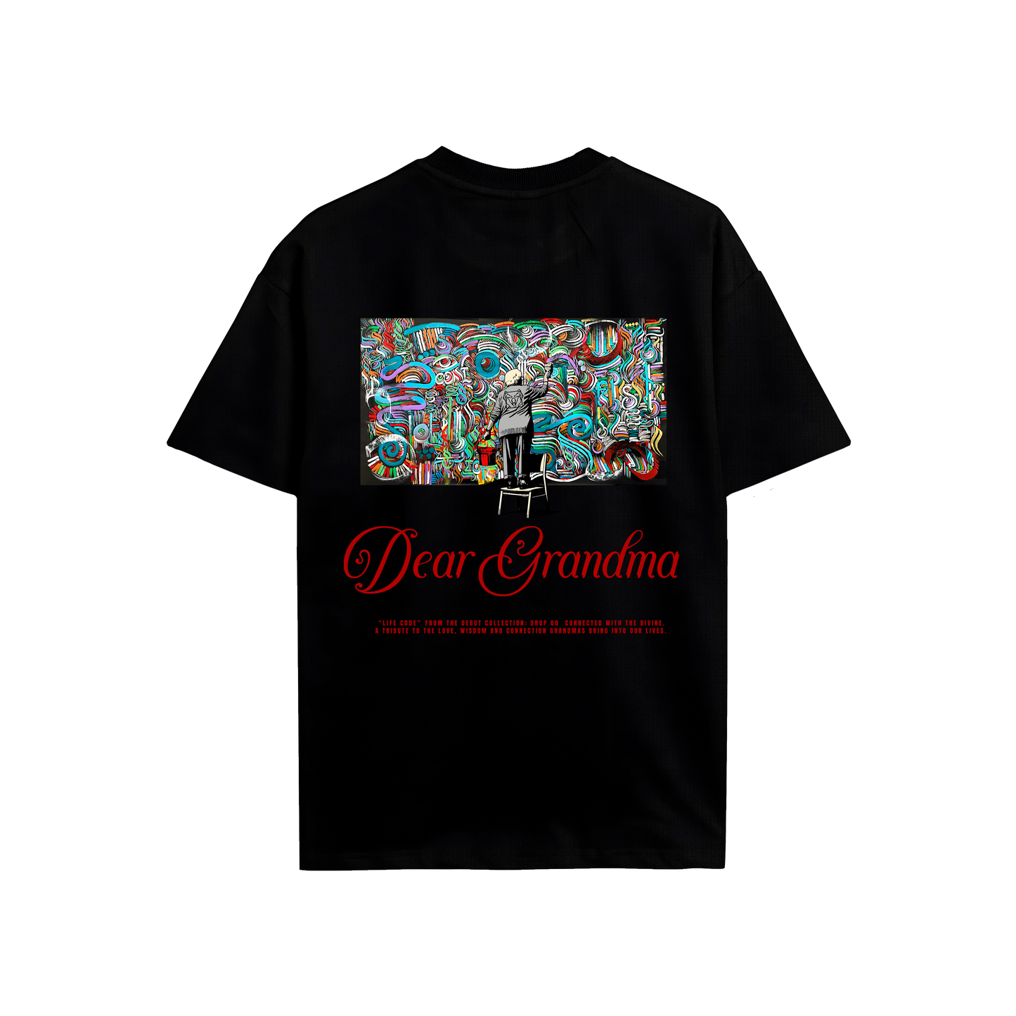 DEAR GRANDMA HEAVYWEIGHT T-SHIRT